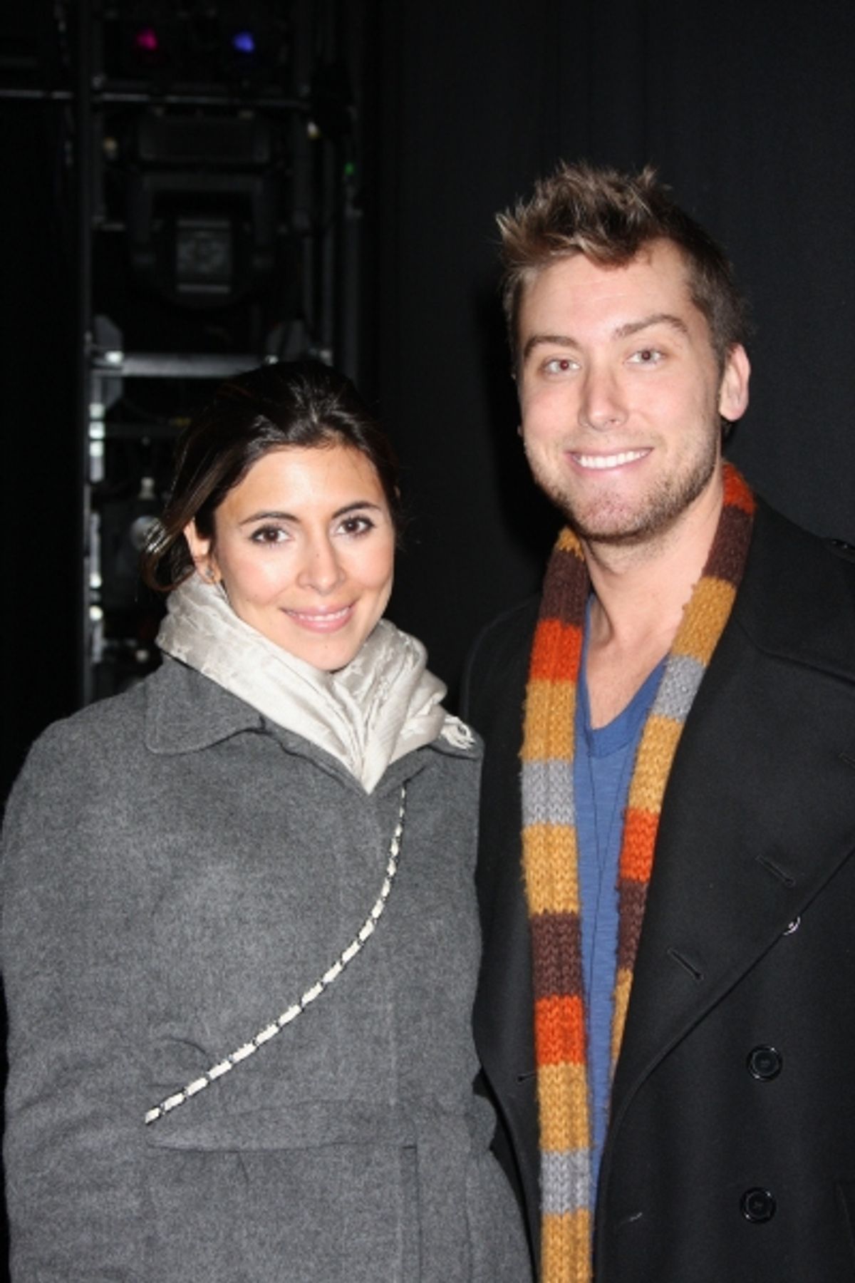 Lance Bass and Jamie-Lynn Sigler at 